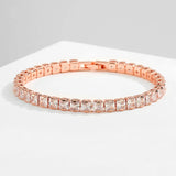Moissanite Tennis Bracelet 925 Sterling Silver Plated 3/4/5/6.5mm