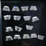 5A Loose D Trapezoid Boat Cut Moissanites Gems Stone