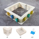 Silicone Mold Making Plastic Housing Frame for DIY Resin Molds