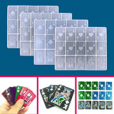 Mold Playing Card Epoxy Resin Molds Large Silicone Moulds