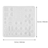 Clear Silicone Resin Molds for DIY Jewelry Making