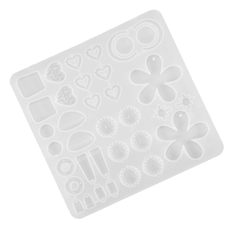Clear Silicone Resin Molds for DIY Jewelry Making