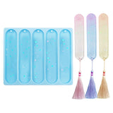 Silicone Mould Casting Craft Pendant Resin Epoxy DIY Rectangle