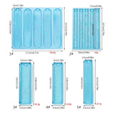Silicone Mould Casting Craft Pendant Resin Epoxy DIY Rectangle
