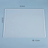 Silicone Writing Board Stationery Mat Tray Mold