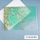 Silicone Writing Board Stationery Mat Tray Mold