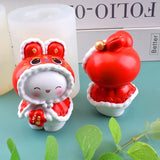 3D Soap Mold Bunny Epoxy Resin Casting Mold