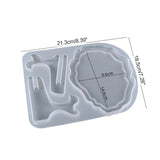 Resin Photo Frame Mold Rectangle Oval Irregular Epoxy Casting Silicone Molds