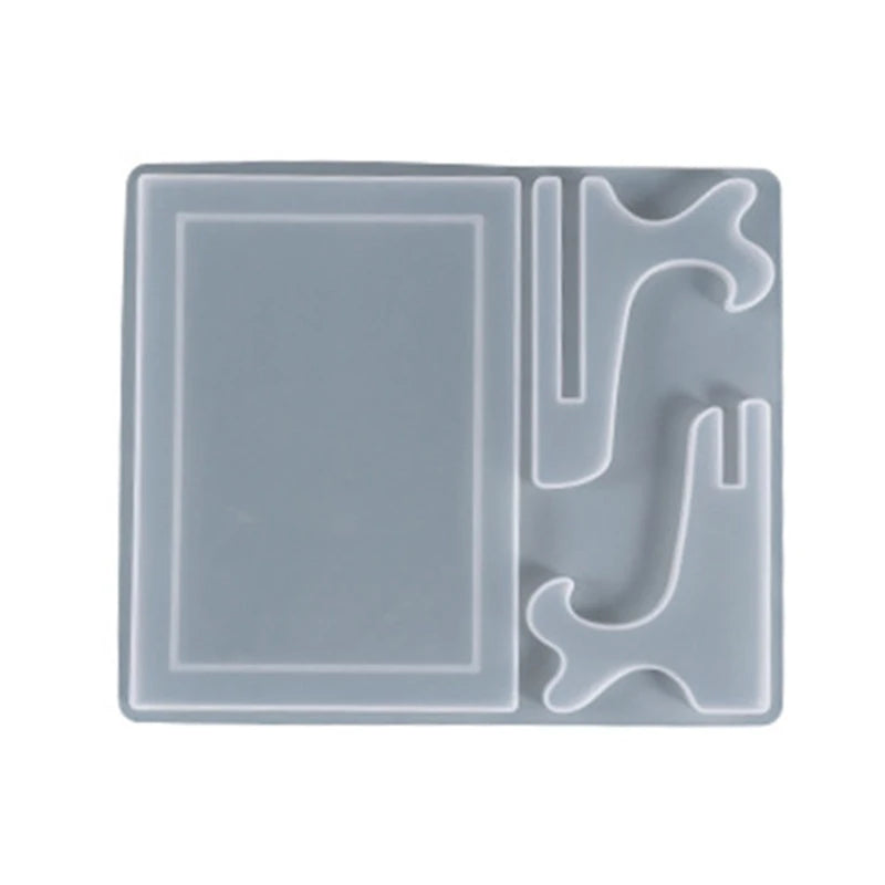 Resin Photo Frame Mold Rectangle Oval Irregular Epoxy Casting Silicone Molds