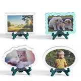 Resin Photo Frame Mold Rectangle Oval Irregular Epoxy Casting Silicone Molds