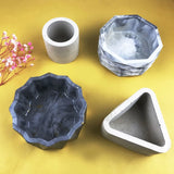 Silicone Flowerpot Mold DIY Succulent Making Mold