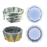 Silicone Flowerpot Mold DIY Succulent Making Mold