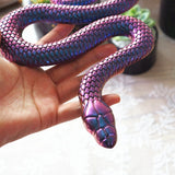 Snake-shaped Epoxy Resin Mold Large Silicone Resin Mold