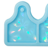 Cow Tag Resin Mold Epoxy Molds for Earring Pendant Silicone Mold