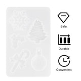 Resin Christmas Silicone Casting Pendant Jewelry Mold