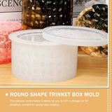 Resin Jewelry Silicone Casting Holder Box Pen Container Epoxy Organizer Storage