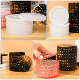 Resin Jewelry Silicone Casting Holder Box Pen Container Epoxy Organizer Storage