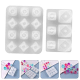 Resin Pendant Beads Jewelry Making Silicone Mold Round Moulds