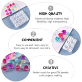 Resin Pendant Beads Jewelry Making Silicone Mold Round Moulds