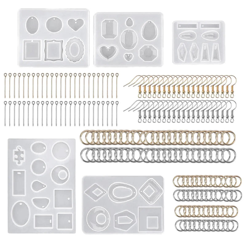 Jewelry Earring Making Set with 50pcs Eye Pins for DIY Earring