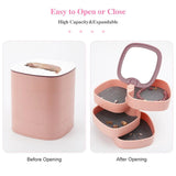 Mole Rat Jewelry Storage Box Portable Organizer Women Jewelry Storage