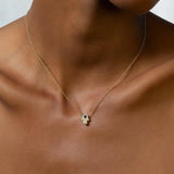 Mom Loves Baby Hand Hamsa Charm 925 Sterling Silver Pendant