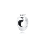 Mom Of The Year Heart Charm 925 Sterling Silver Bead Fits Europe Bracelet
