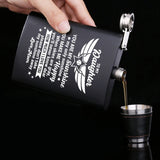 Portable Stainless Steel Hip Flask Travel Whiskey Alcohol Liquor Bottle