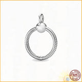 Moments O Pendant Necklace 925 sterling silver charm diy necklace jewelry