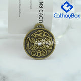 Money Amulet Anti-Brass Charm Pendant for Good Luck Wealth