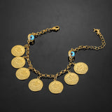 Money Coin Bracelet Bangle for Women Allah Ethiopian Jewelry
