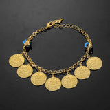 Money Coin Bracelet Bangle for Women Allah Ethiopian Jewelry