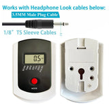 Fitness Bike Speedometer & Heart Rate Monitor for Stationary Bikes