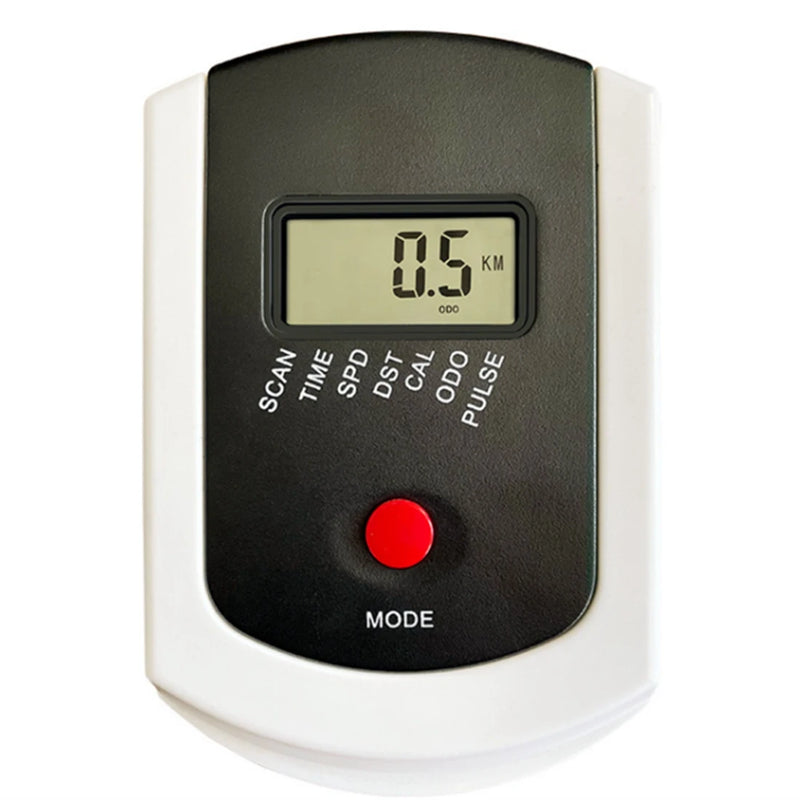 Fitness Bike Speedometer & Heart Rate Monitor for Stationary Bikes