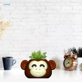 Monkey Gypsum Silicone Mold for Succulents Concrete Flower Pot Vase