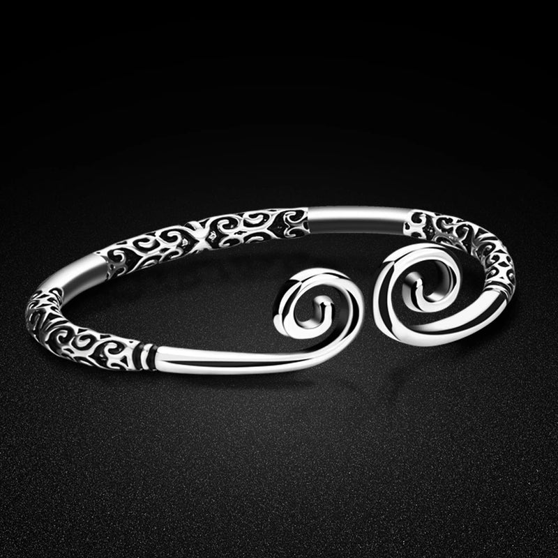 Monkey King Unisex 925 Thai Silver Bracelet