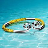 Monkey King Hoops Bangles - Sterling Silver Accessories