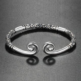 Monkey King Hoops Bangles - Sterling Silver Accessories