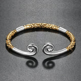 Monkey King Hoops Bangles - Sterling Silver Accessories