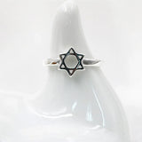 Monkton 925 Sterling Silver Star Rings for Women