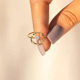 925 Silver Wedding Rings with Zircon Stone for Men and Women