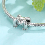 Monster Series 925 Sterling Silver Beads Bracelet Necklace Accessories