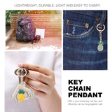 Monstera Leaf Keychain Gift Pendant Novel Bag Chains Keychains