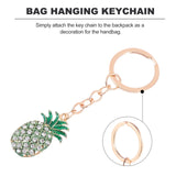 Monstera Leaf Keychain Gift Pendant Novel Bag Chains Keychains