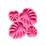 Monstera Leaves Earrings Mold for Resin DIY Craft