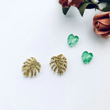 Monstera Leaves Earrings Mold for Resin DIY Craft