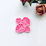 Monstera Leaves Earrings Mold for Resin DIY Craft