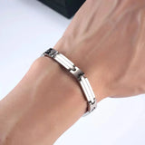 Men's Titanium Magnet Bioenergy Bracelet