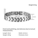 Stainless Steel Magnetic Bracelet Health Jewelry Men Women