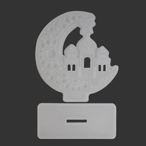 Moon Cat Ornament Mold for Epoxy Resin Decor